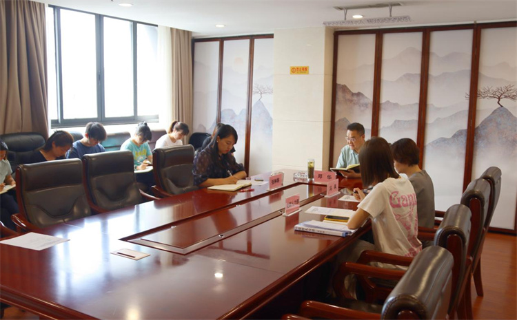 澳门银银河7163召开学习贯彻习近平新时代中国特色社会主义思想主题教育第五次推进会