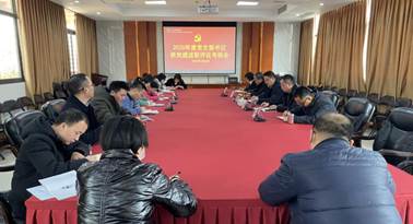 20210127我司党委召开2020年度党支部书记党建述职评议考核会 (8)
